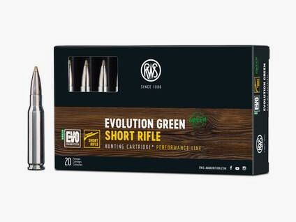 RWS .308 Win. EVOLUTION GREEN Short Rifle 9,0g/139gr
