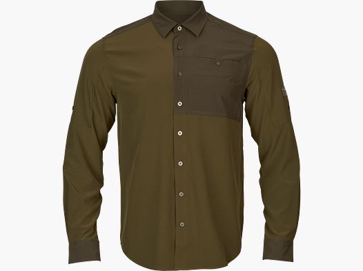 Härkila Logmar Leichtes L/S Hemd Herren Dark Olive/Willow Green, XL