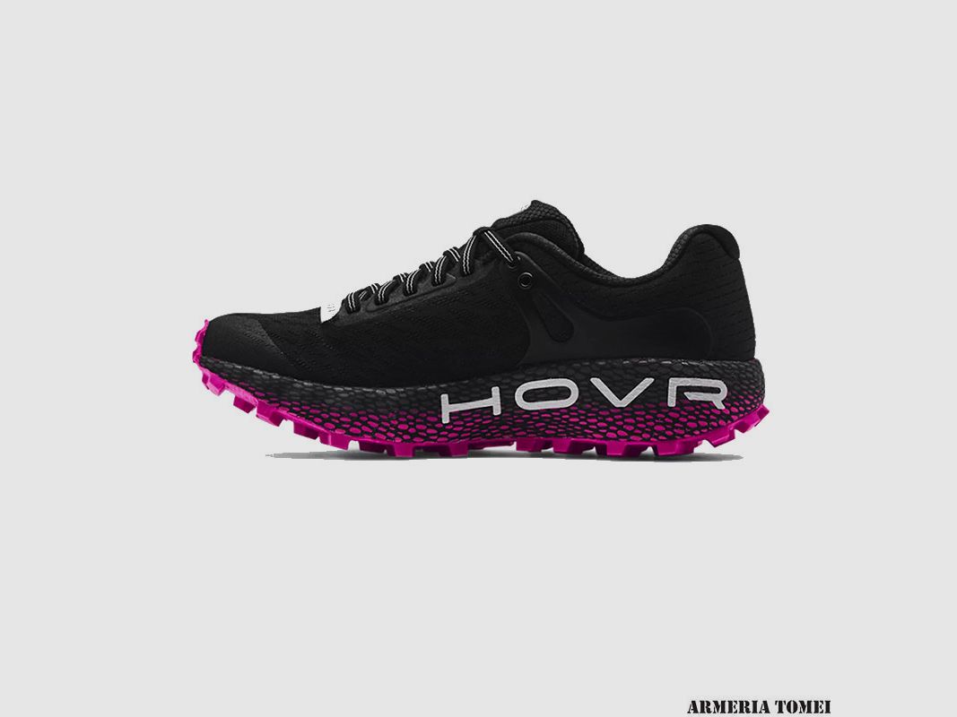 UNDER ARMOUR – DAMES – UA HOVR MACHINA OFF ROAD Zwart / Meteor Pink, afbeelding 2 van 5