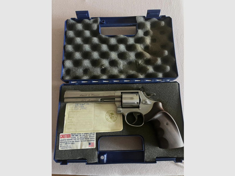 Smitch & Wesson Target Champion Deluxe / Match Revolver / .357 Mag