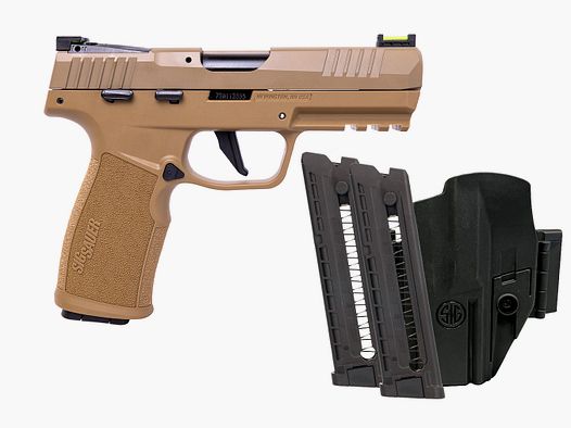Sig Sauer – Pistole / P322 SAO Fiber Optic Visierung OP / .22lr / Coyote / Set