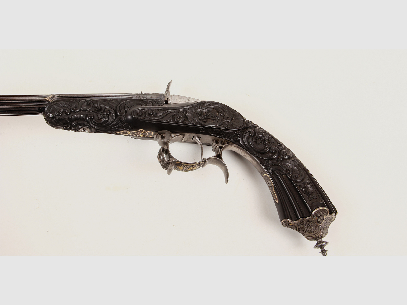 Pistola da salone Mangeot Bruxelles ca. 1860 Articolo 10437