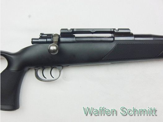 Repetierbüchse Mauser M98, Kaliber 8x57JS mit Lochschaft u.Dentlermontage-Base!!!