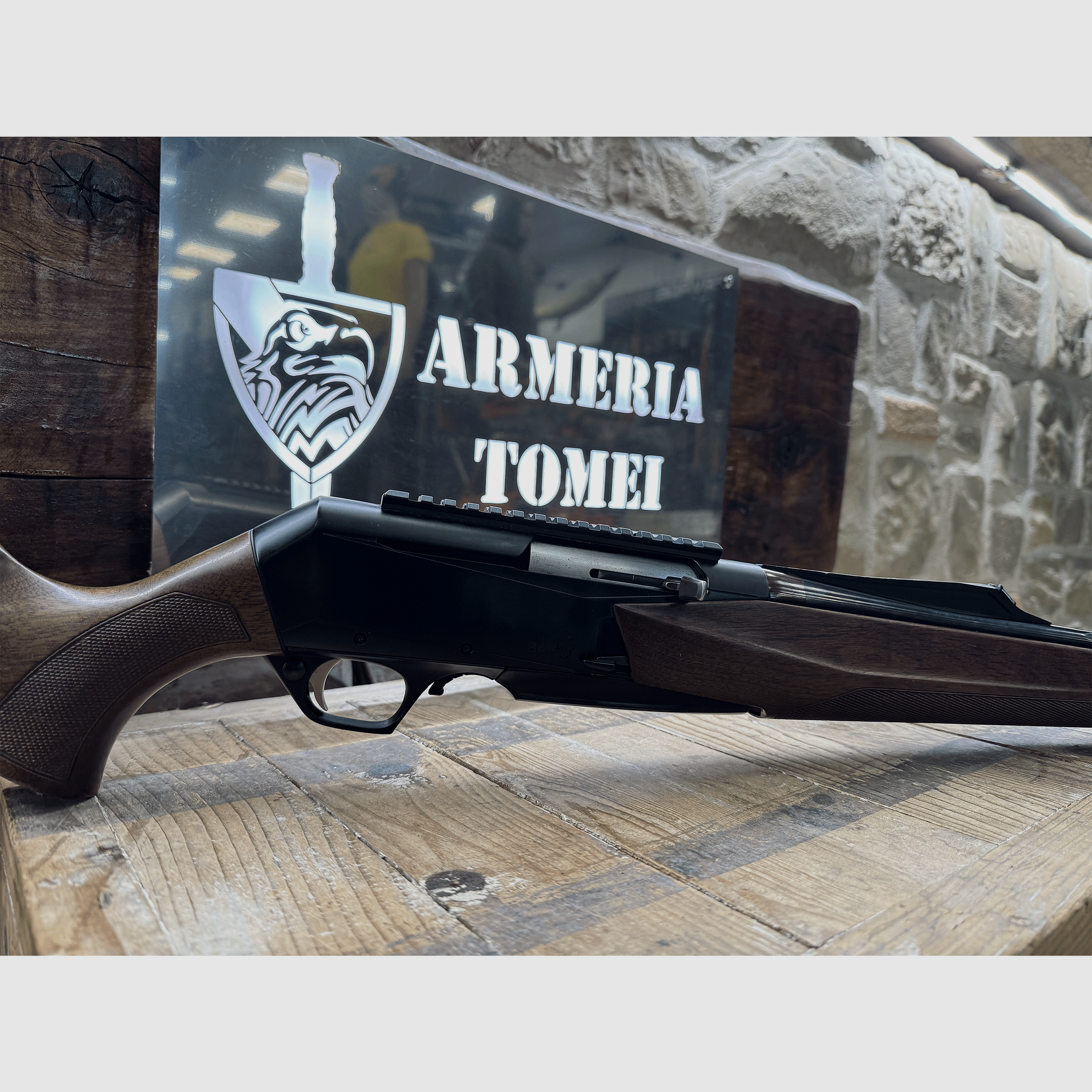 USED – RIFLE – BROWNING MOD. BAR MK3 FLUTED cal. 30-06 SPRG, image 2 of 5