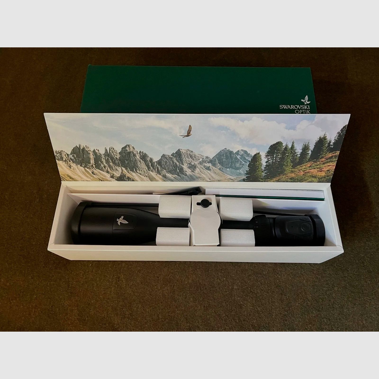 Swarovski scope dS 5-25x52 SR Gen. II with rail