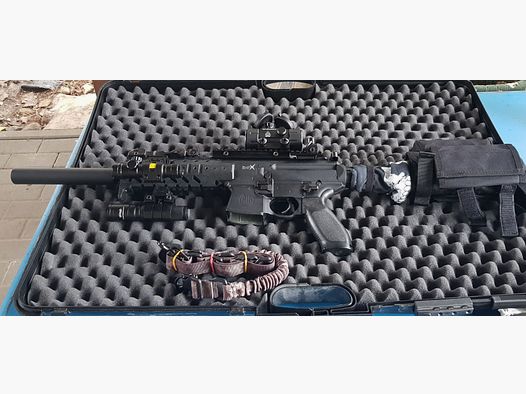 Sig Sauer Pro 4.5mm co2 converted to compressed air