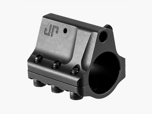 J P ENTERPRISES VERSTELLBAR J P ENTERPRISES AR-15 2-PC DETENT GASBLOCK NIEDRIGPROFIL .750 STAHL SCHWARZ