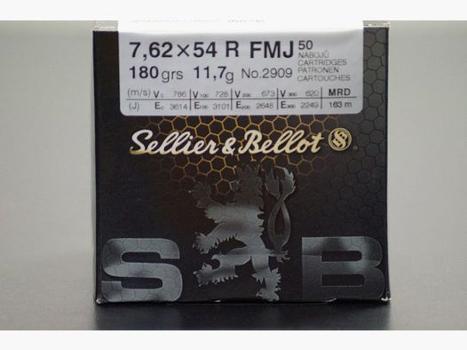 Sellier & Bellot 7.62x54R,