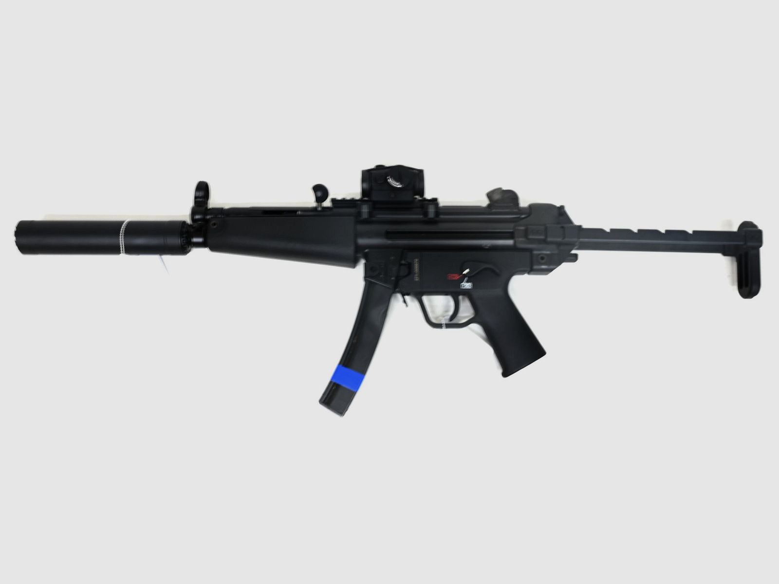 SL Gewehr H&K, SP5 (MP5), inkl. Aimpoint MIcro TL 4 MOA, 9×19, TriLug Adapter, Bild 2 von 2