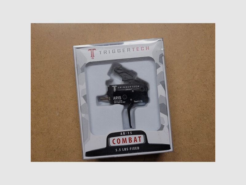 TriggerTech Abzug 5,5LBS gerader Abzug, schwarz, 2 Stage Trigger