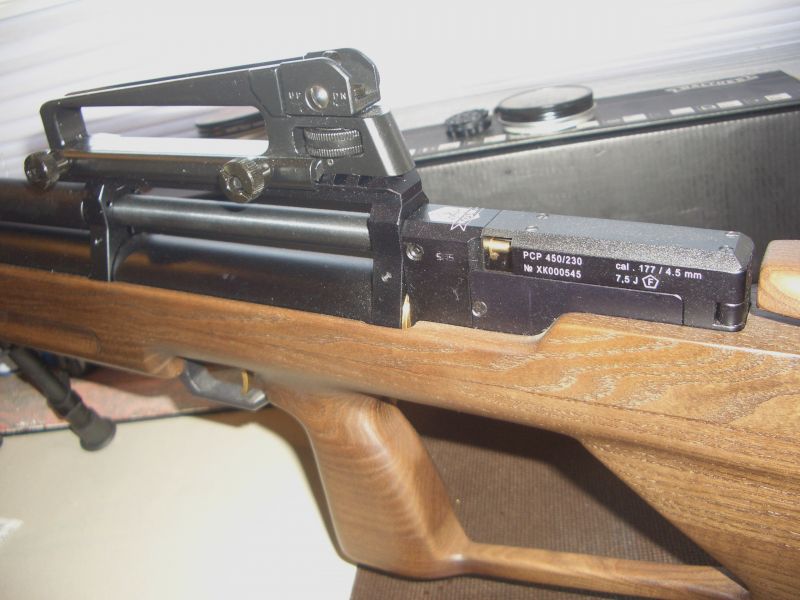 Pressluftgewehr Kozak Bullpup-Lochschaft Zielfernrohr