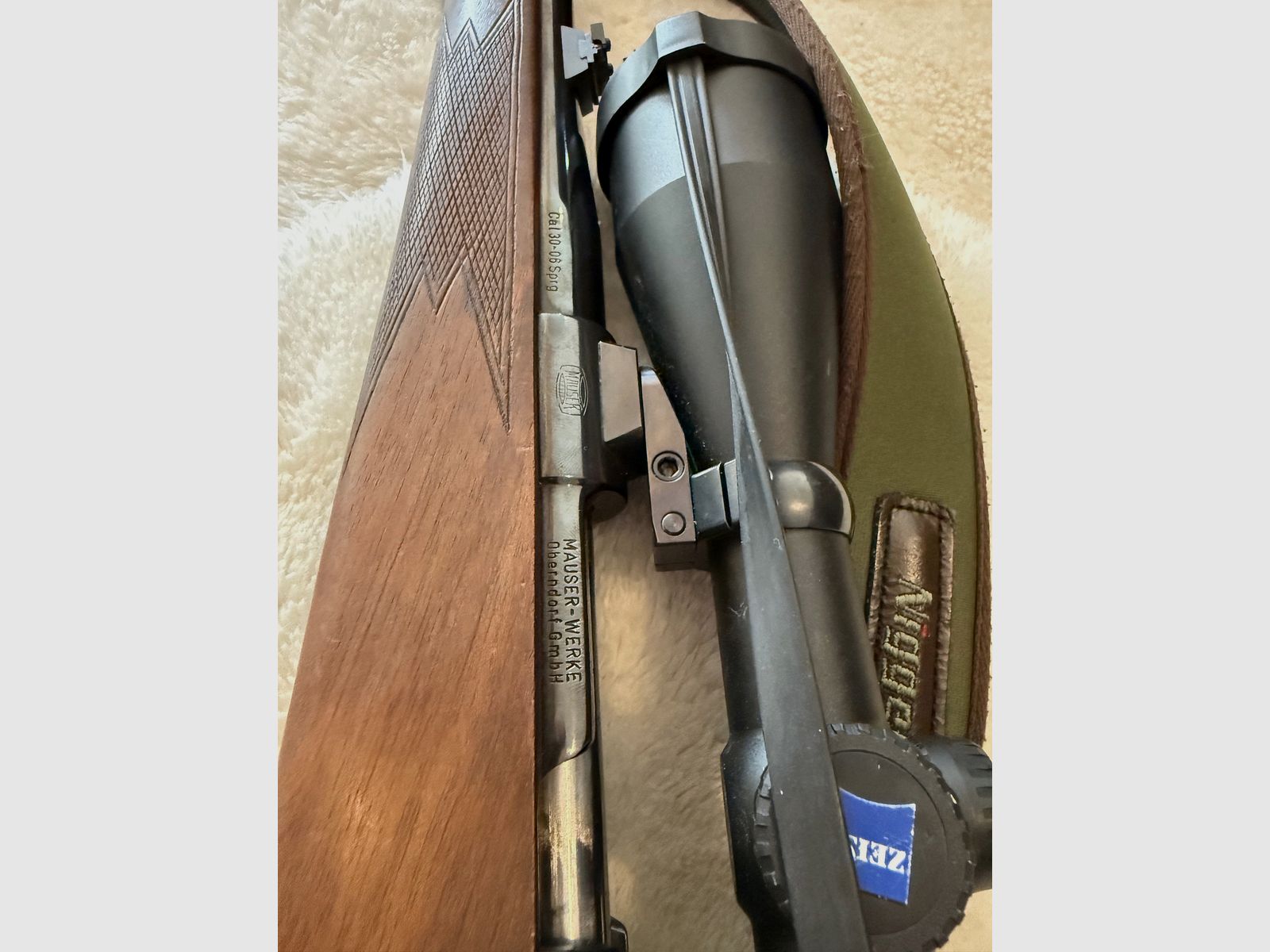 Repetierbüchse von Mauser Kaliber .30-06 mit Handpannsystem