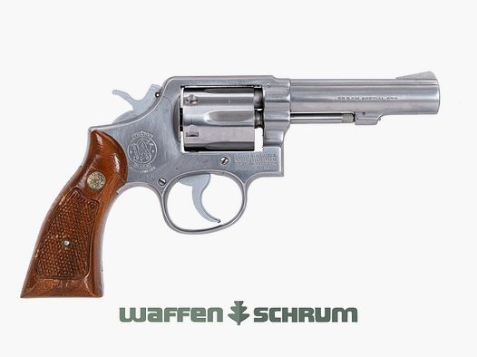 Smith & Wesson Mod. 64-3 , LL: 4 Zoll, Lederholster .38Special