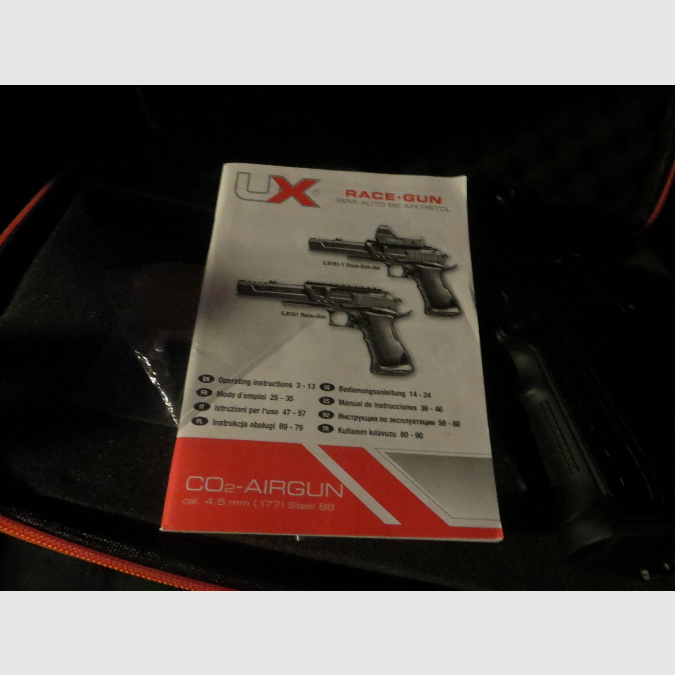 UMAREX RACE-GUN CO2 BB mit Tele  2x40 Red-Dot