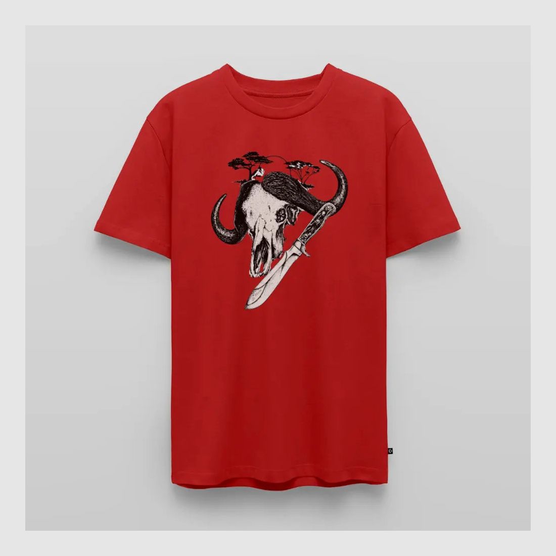 PUMA Men´s Premium T-Shirt „White Hunter – Big Game"
