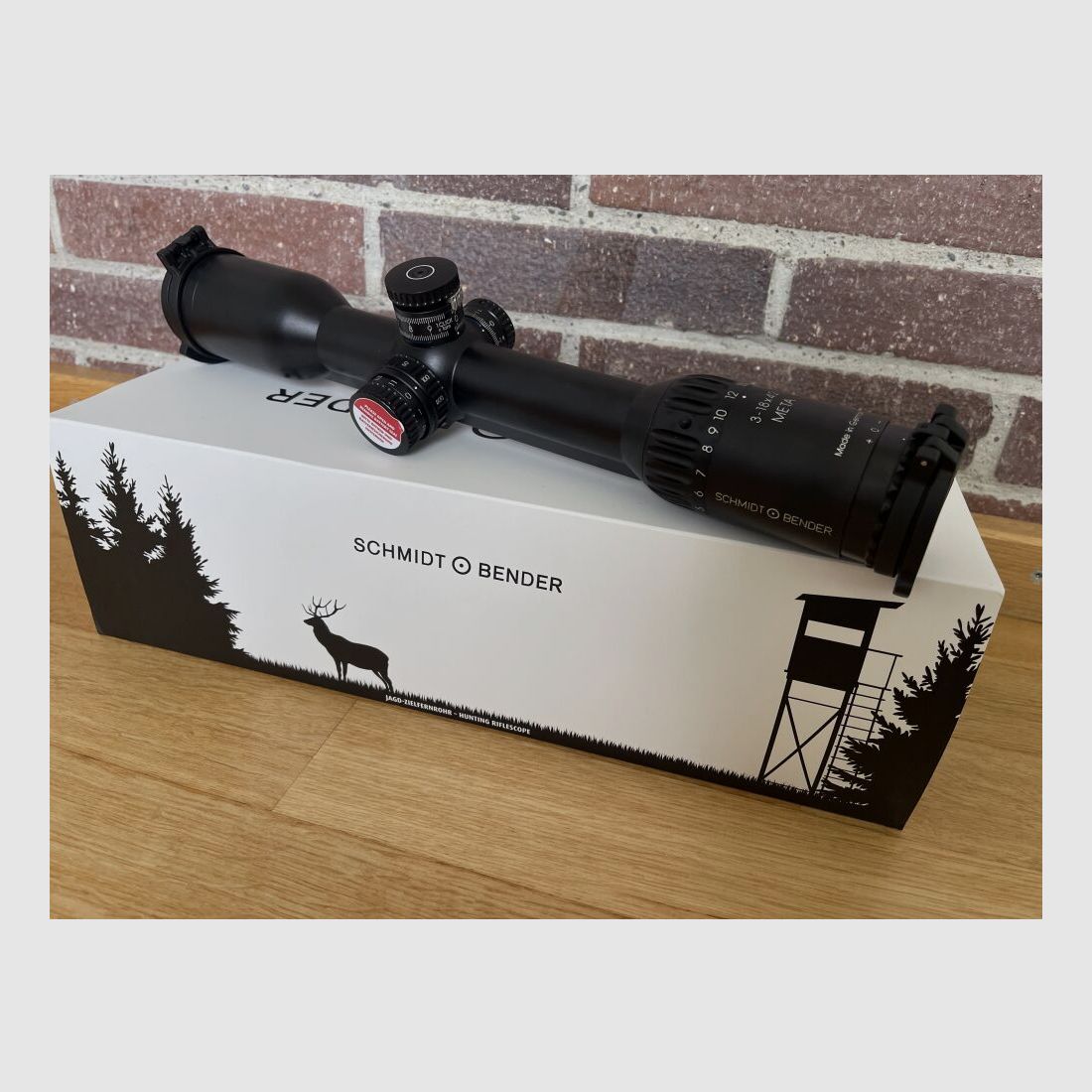 Schmidt & Bender Meta 3-18x42 LMZ ASV II-B LT/ ASV II LT