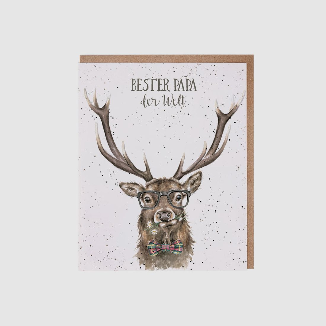 Wrendale Designs Karte "Bester Papa"