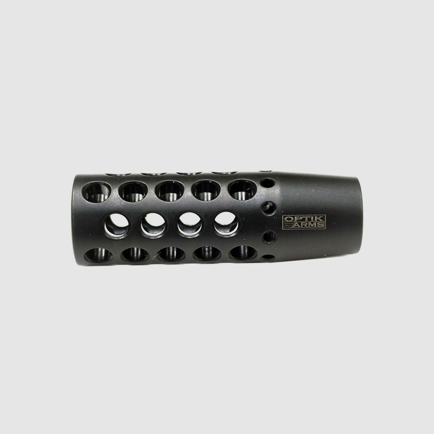Mündungsbremse OPTIK ARMS Kaliber 5,56mm. bis 8mm. – Gewinde M14x1, Bild 1 von 2