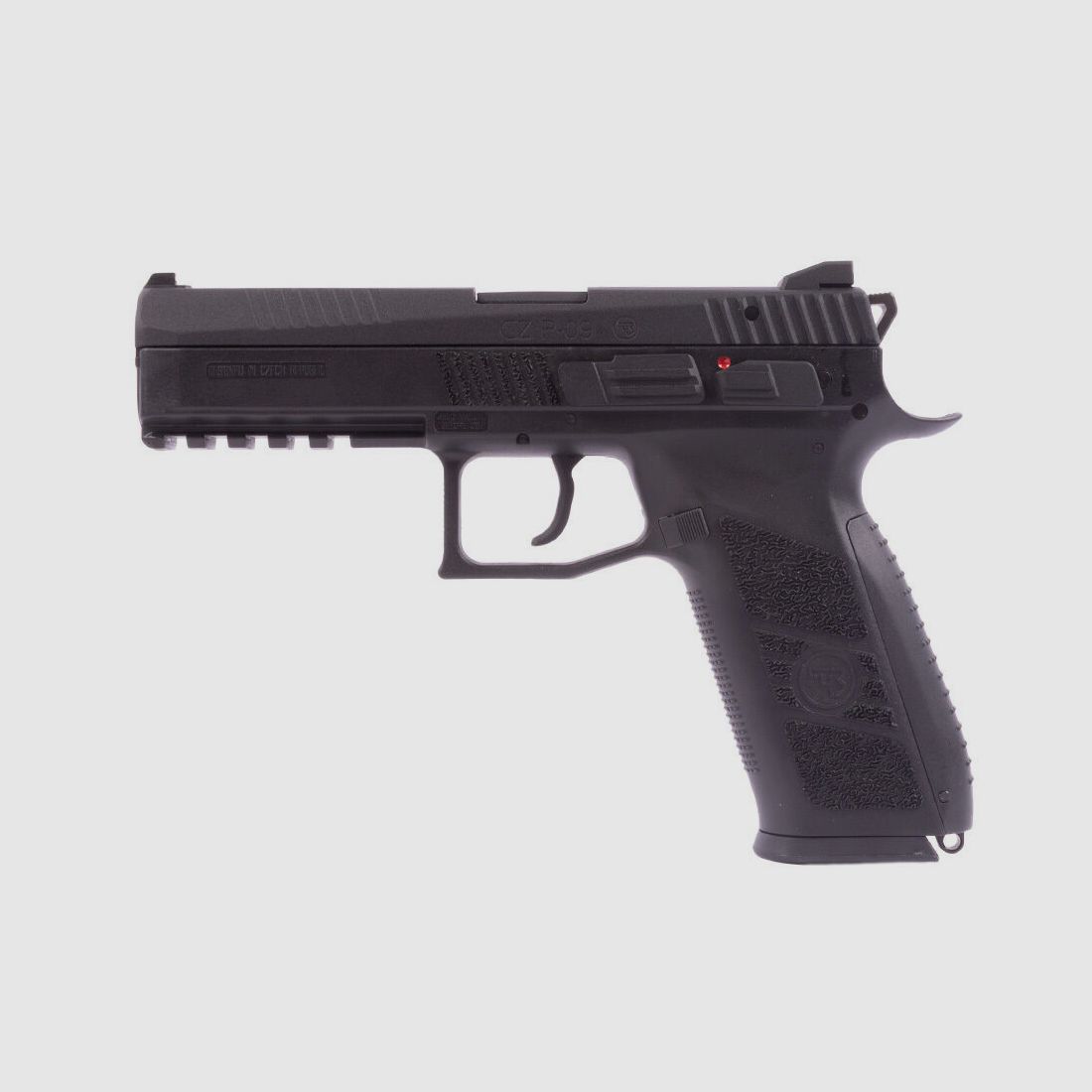 ASG	 CZ P-09 incl. Case Blk Airsoft CO2 GBB Pistole ab18