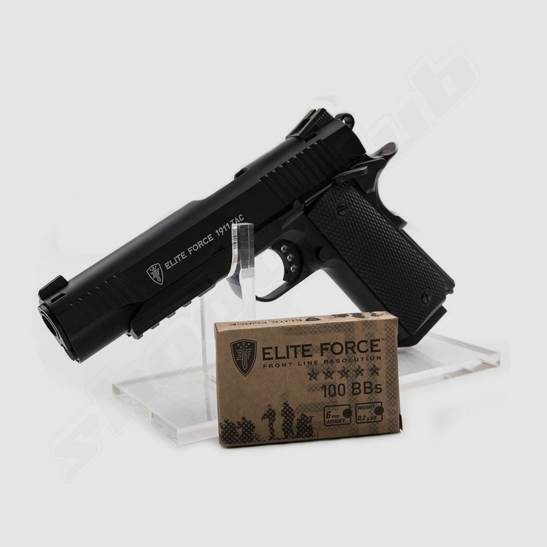 KWC	 KWC Elite Force 1911 TAC Airsoft CO2 GBB Pistole ab18