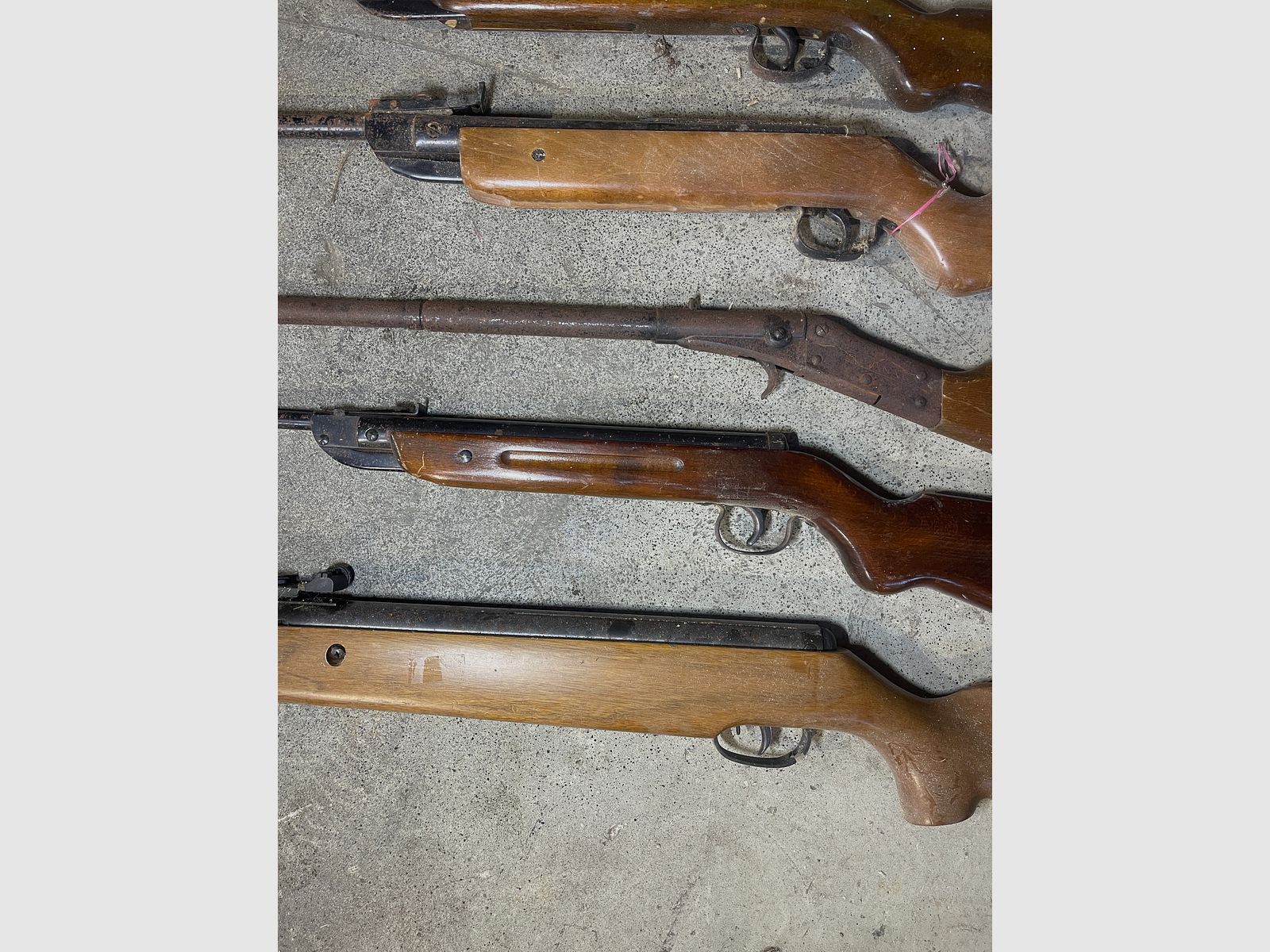 8x Conjunto de carabinas de aire comprimido Walther LGV Feinwerkbau 300 Diana piezas de repuesto para reparadores