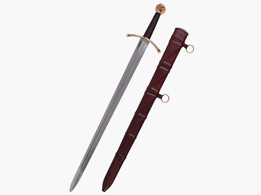 Bruce knight's sword with sheath
