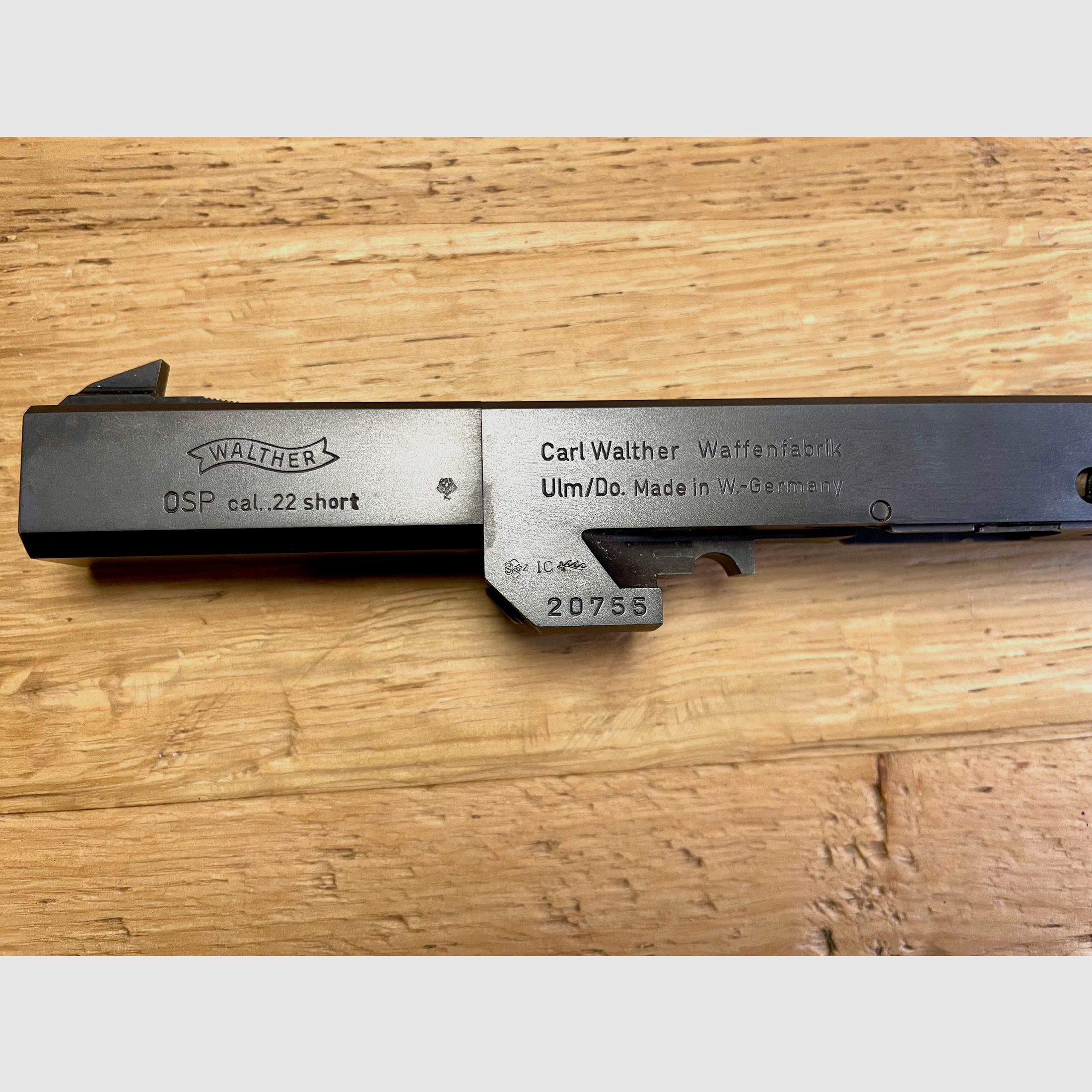 Walther GSP .22lr Komplettset inkl WSOSP  .22short u .32SuW long WC