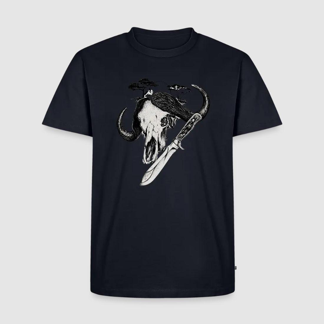 PUMA Men´s Premium T-Shirt „White Hunter – Big Game"