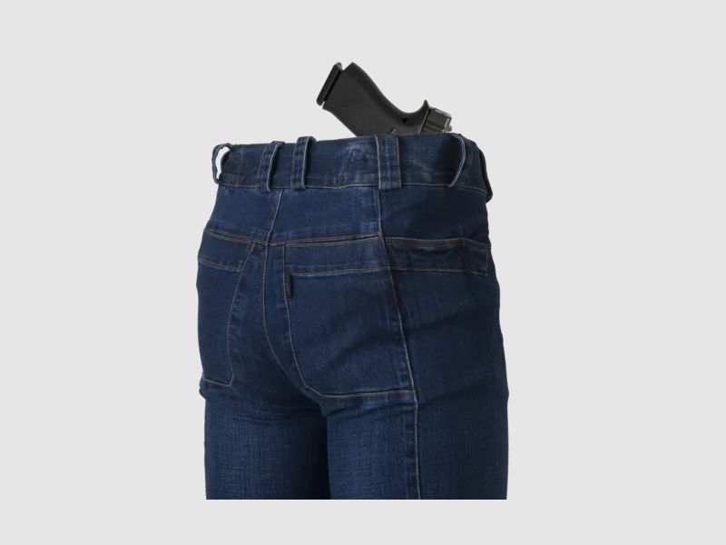 Covert Tactical Pants Denim Mid (Vintage Blue) Helikon-Tex, afbeelding 3 van 4