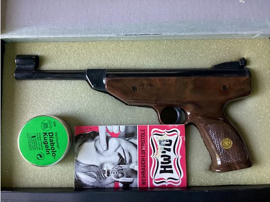 Weihrauch HW 70 air pistol 4.5 mm diabolo with F