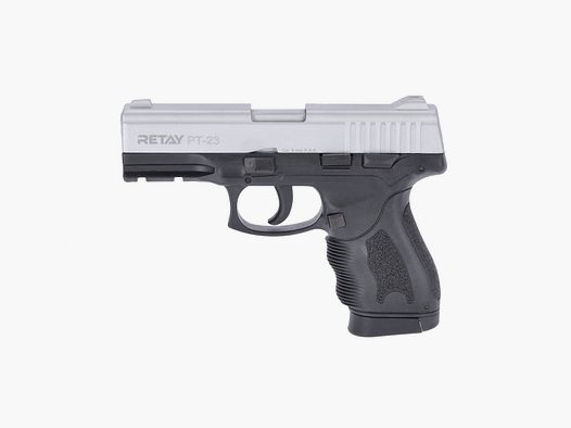 Retay PT-23 pistolet à blanc 9 mm P.A.K. nickel