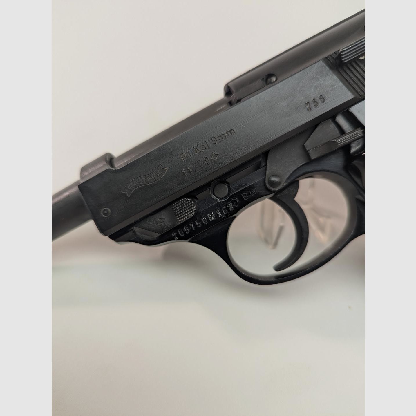 Walther P1 Bundeswehrpistole im Kaliber 9mm