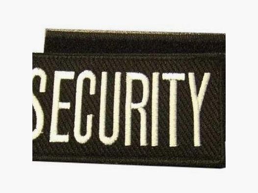 Security-Emblem aus Stoff mit Klettverschluss