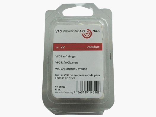 VFG Laufreiniger comfort Kal. .22 80St.