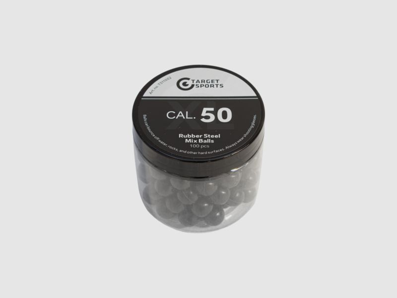 Target Sports Gummi-Stahl-Mix | .50 Defense | 100 Stk., Bild 1 von 3