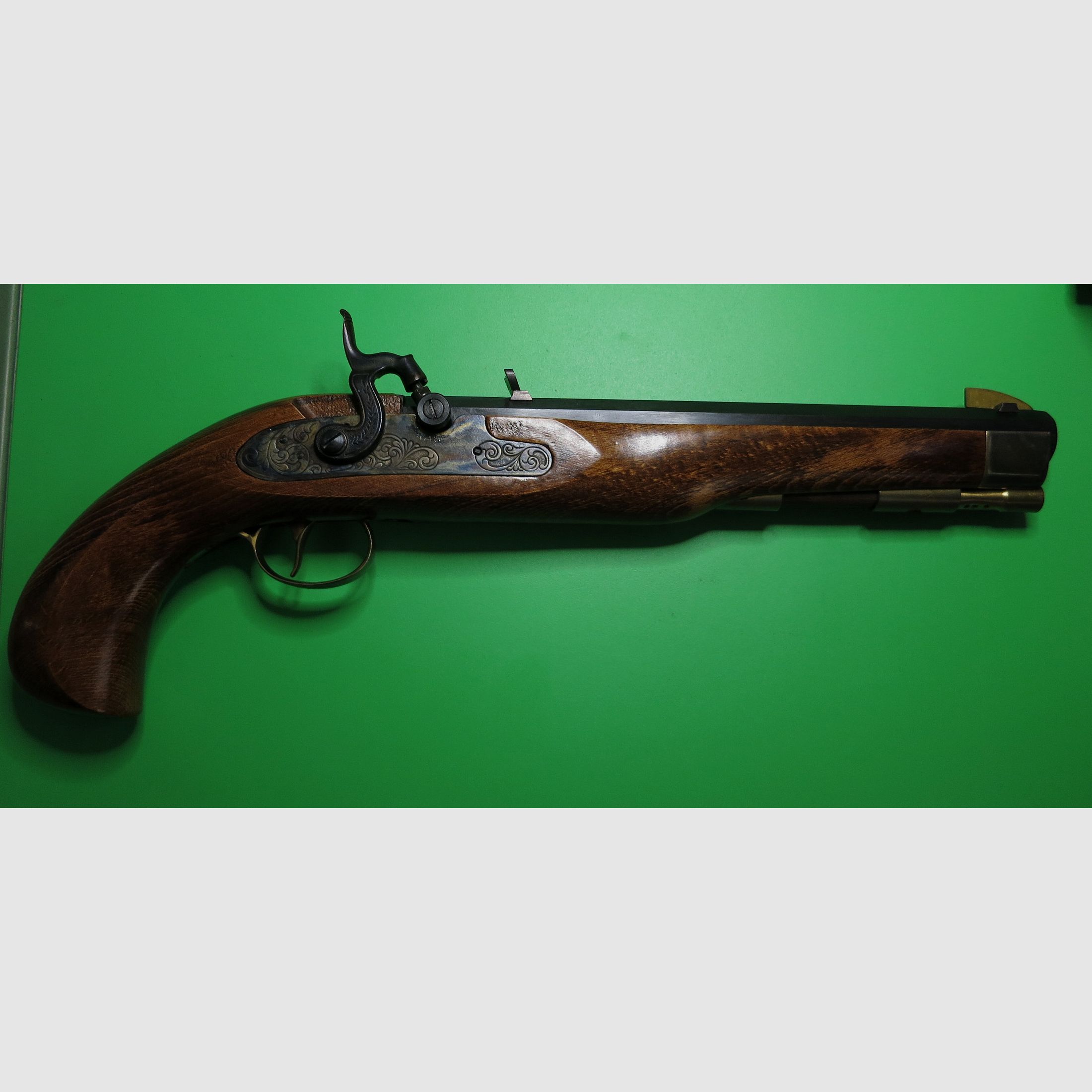 Voorladerpistool Dikar “Kentucky”, Spanje 20e eeuw, kal. .45 BP, als nieuw! Voorlader Percussie #31