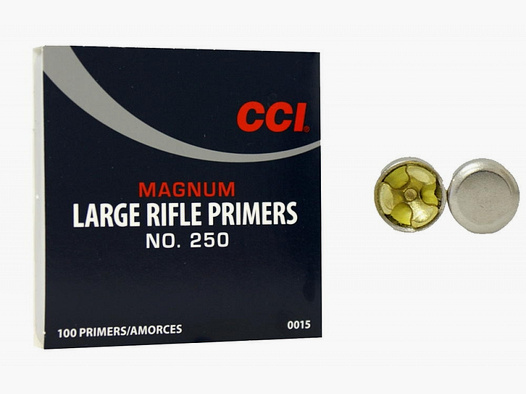 CCI Amorces 250 Large Rifle Magnum 1000 pièces