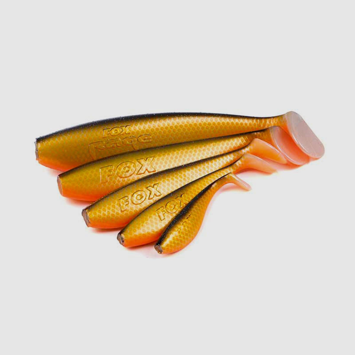 FOX RAGE – ULTRA UV ZANDER PRO SHADS 16cm 6.3″ | Golden Shiner, image 2 of 5