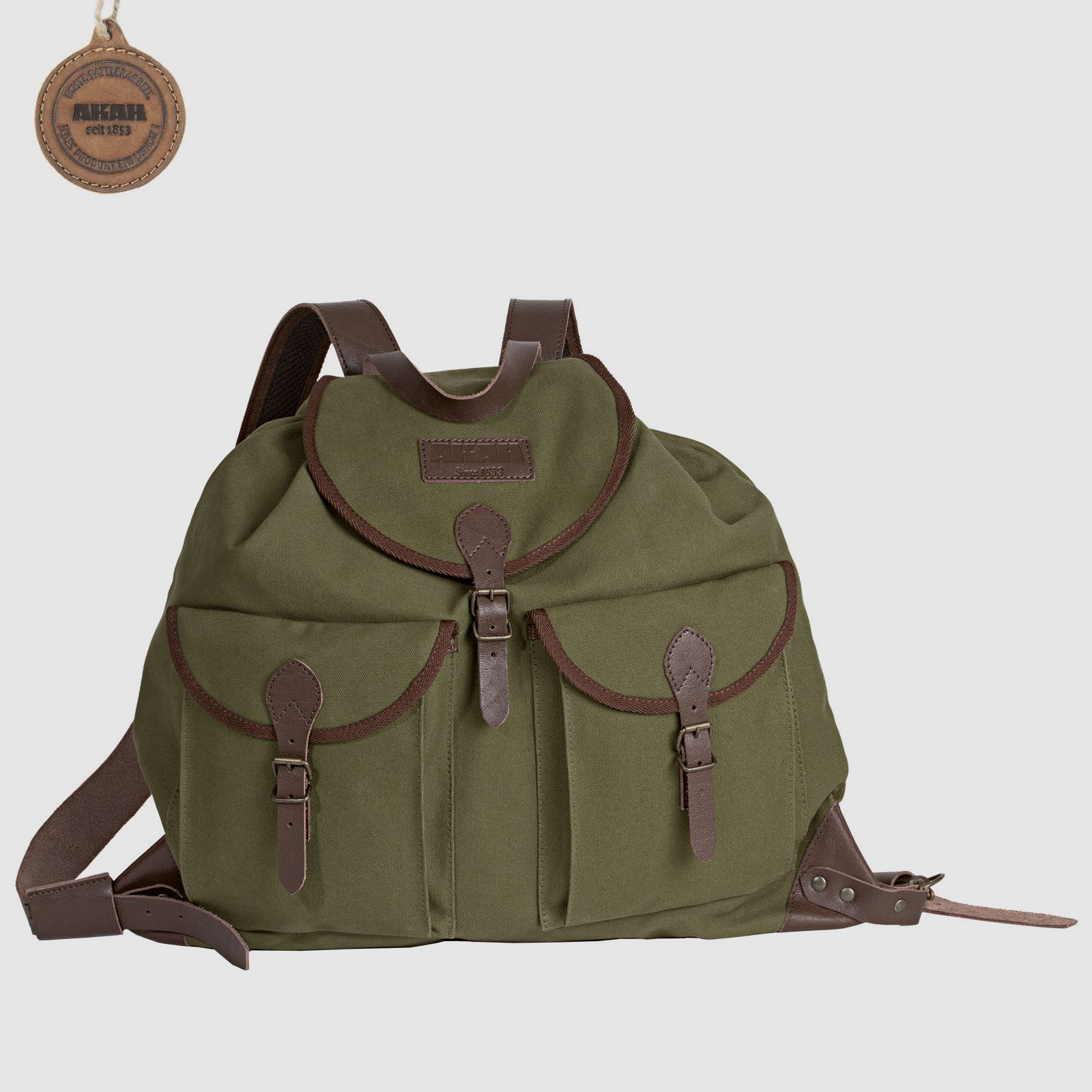 AKAH Canvas Backpack 50x55cm