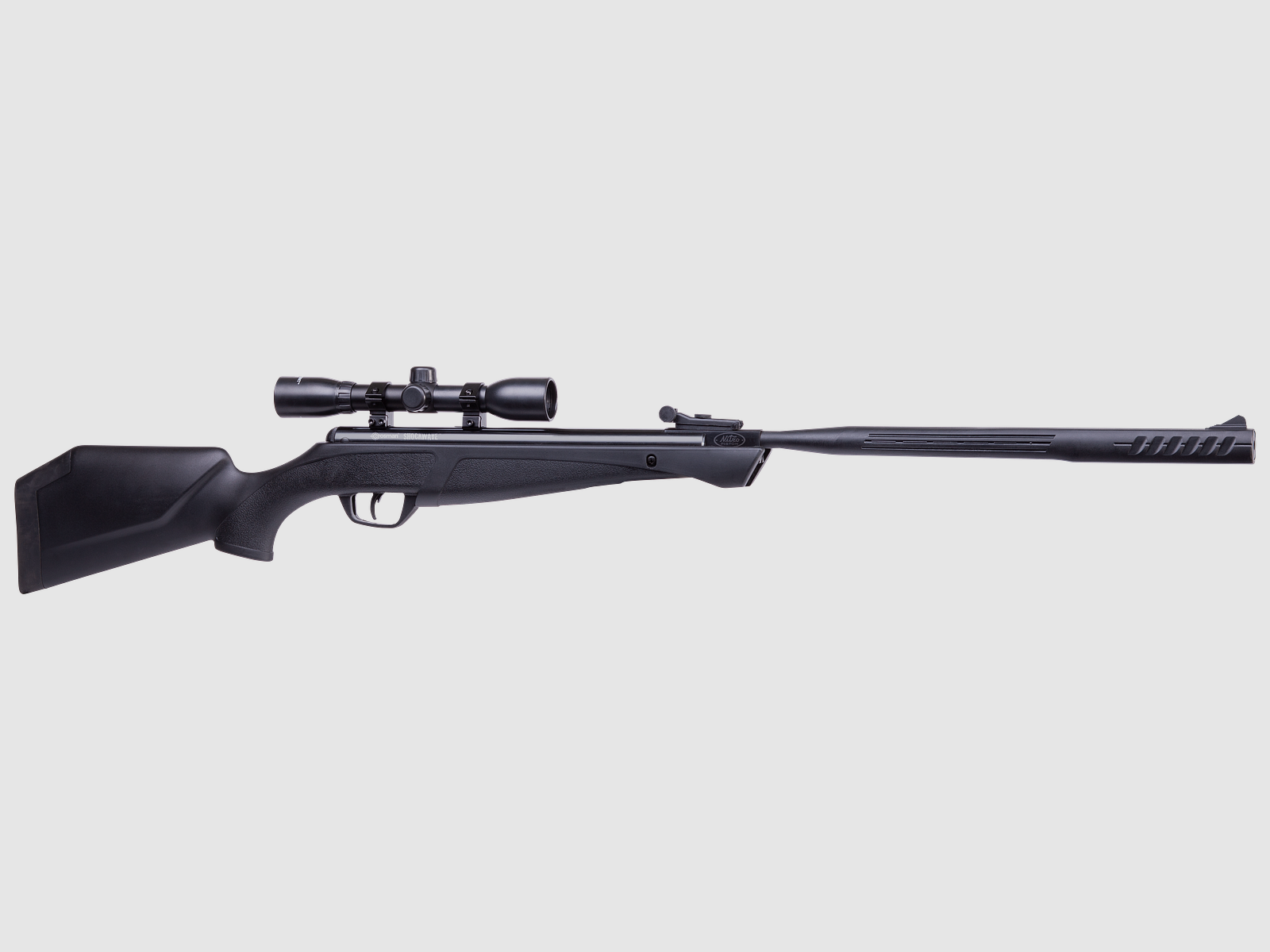 CARABINA NITRO PISTON CROSMAN SHOCKWAVE 4,5MM + VISOR 4X32 4.5