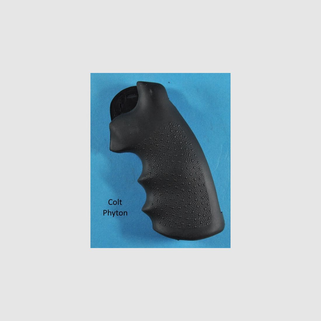HOGUE Gummigriff mit Fingerrillen für COLT PHYTON Revolver