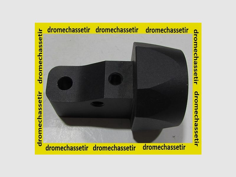 adaptateur tube AR-15 pour chassis Bergara B14 BMP, noir, image 4 sur 4