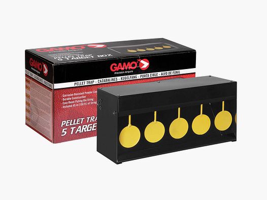 Gamo raccogli pallini con 5 bersagli