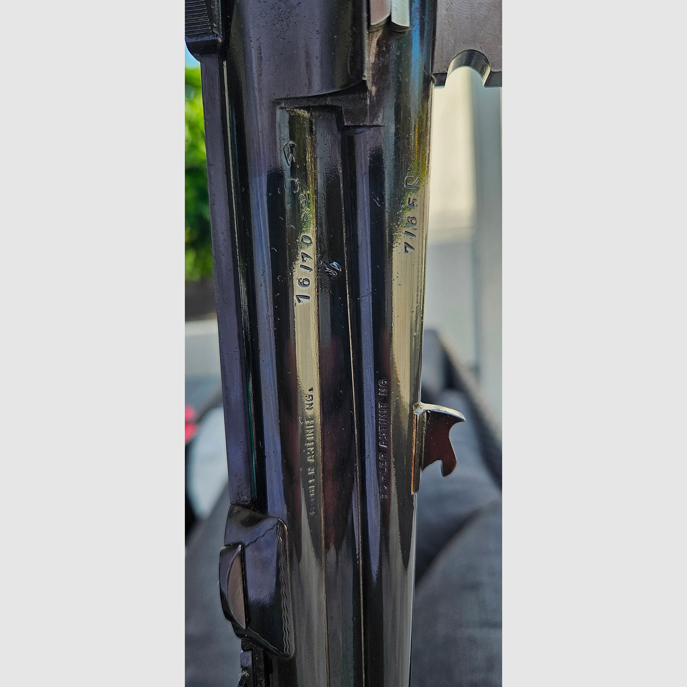 Einzelstück Johannes Feldbusch Bockdrilling • Kal. 7x65R - .222 Rem. - 16/70 • Böhler Antinit • Zeiss Diavari VM 2,5-10x50 T*