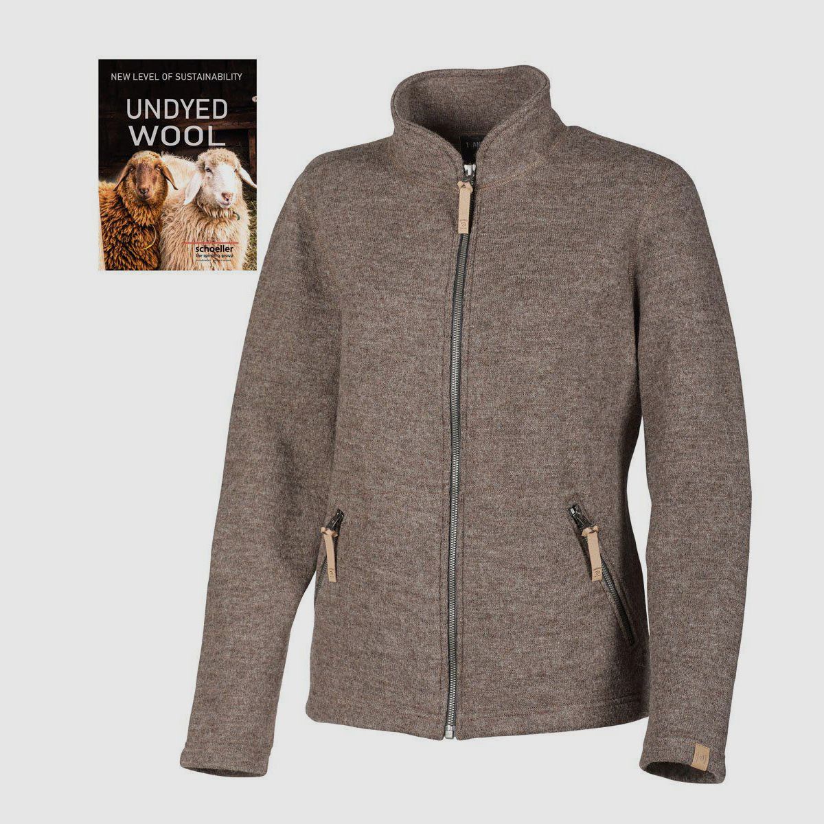 IVANHOE NLS TWIG Full Zip Nuez