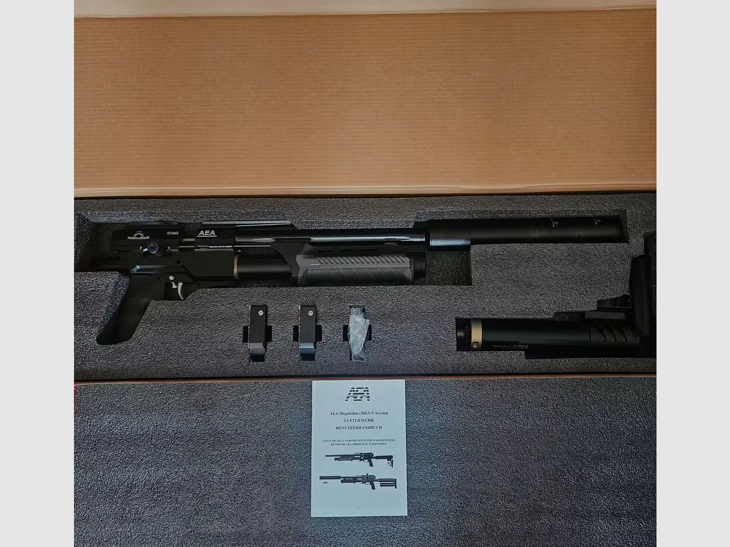 Carabina de aire AEA Megalodon MK2 F-Serie