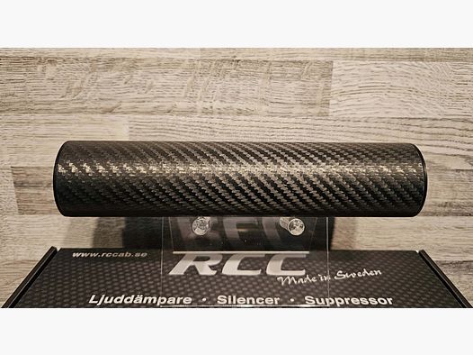 Overbarrel Schalldämpfer RCC Carbon 50 Hunter Kal. .30 Gewinde M15x1 - Neuware vom Fachhandel