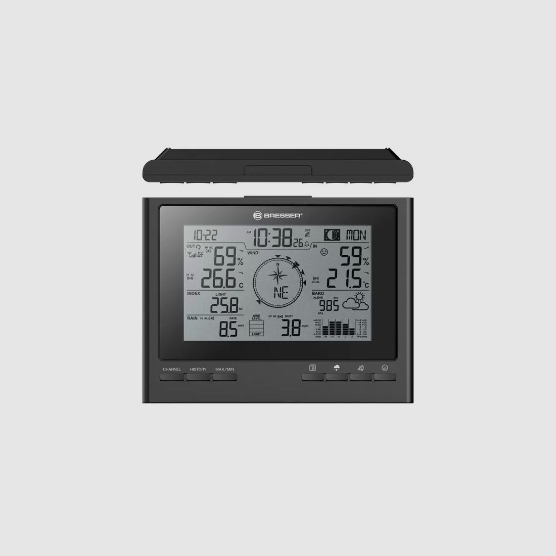BRESSER ClimateScout RC 7 in 1 schwarz, Bild 2 von 9