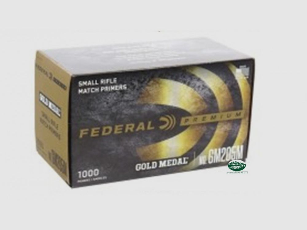 FEDERAL ZÜNDHÜTCHEN GM200M Small Magnum Pistol Match cof.1000 St.