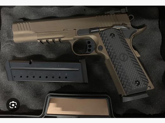 Schmeisser Hugo 1911/  .45acp/ 5“/ Restmunition 